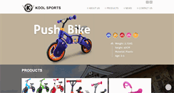 Desktop Screenshot of koolsportsgroup.com